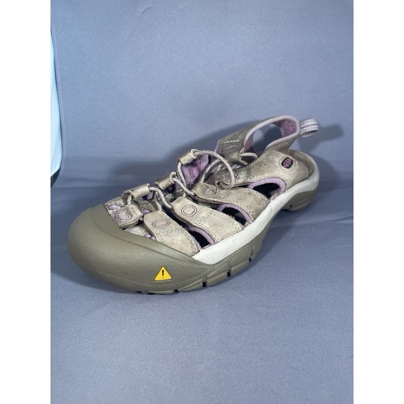 Keen Women Shoe Newport H2 Leather Athletic Sport Sandal Brown Purple 7.5 - Picture 2 of 9